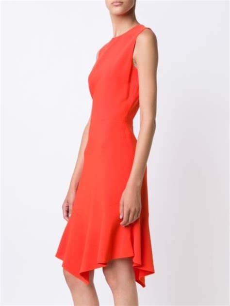 givenchy sleeveless asymmetric hem dress